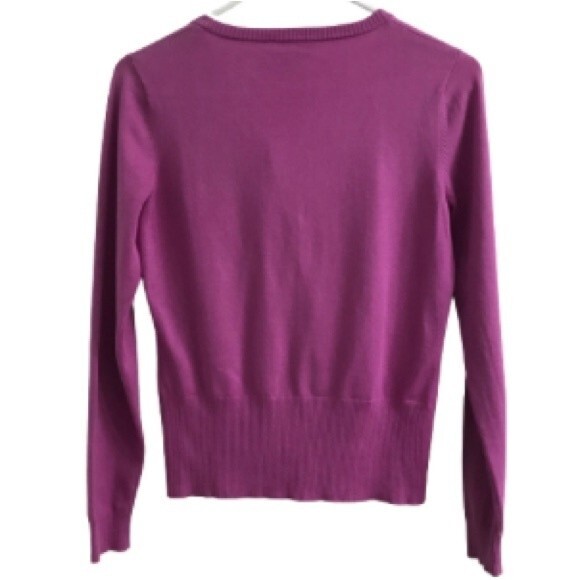 Silk Blend Y2K Cropped Cardigan Sweater S - Picture 5 of 7